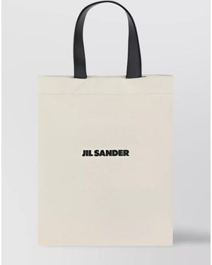 Jil Sander Canvas Tote Bag - Natural