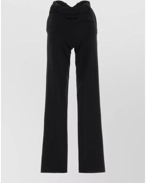 Jean Paul Gaultier Flared Pants - Black