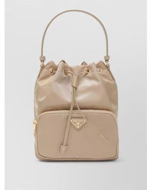 Prada Bucket Bag - Natural