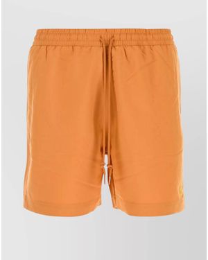 Carhartt Chase Swim Shorts - Orange