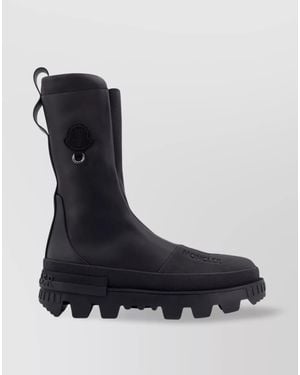 Moncler Genius Leather Boots - Black
