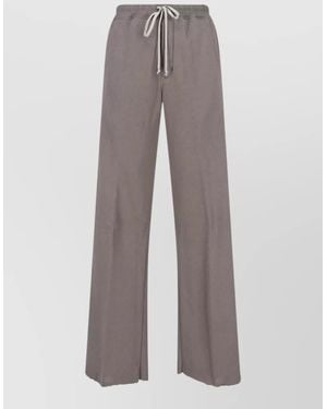 Rick Owens Wide-Leg Trousers - Grey
