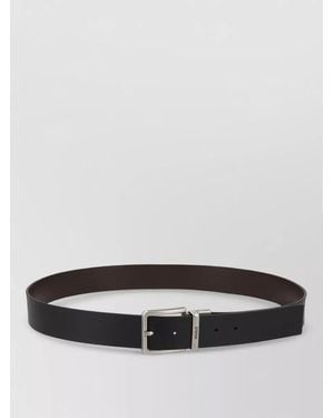 HUGO Leather Belt - Grey
