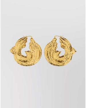 Nina Ricci Twisted Earrings - Metallic