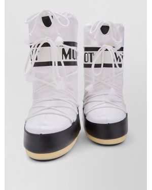 Moon Boot Two Tone Icon Snow Boots - Grey