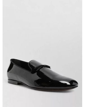 Tom Ford Patent Leather Scott Loafers - Black