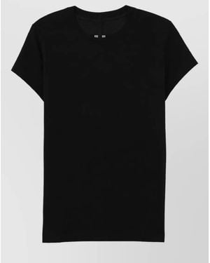 Rick Owens Cropped T-Shirt - Black