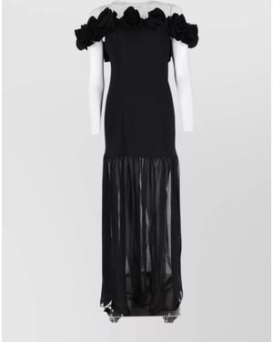 ROTATE BIRGER CHRISTENSEN Maxi Dress - Black