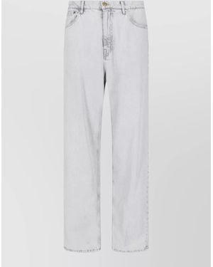 Jil Sander Straight-Leg Jeans - White