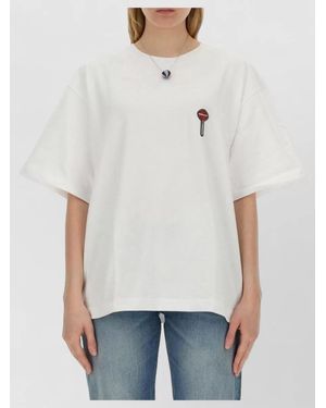 Fiorucci Lollipop Graphic Print Relaxed Fit T Shirt - White