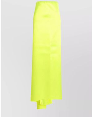 Sportmax High-Rise Skirt - Yellow