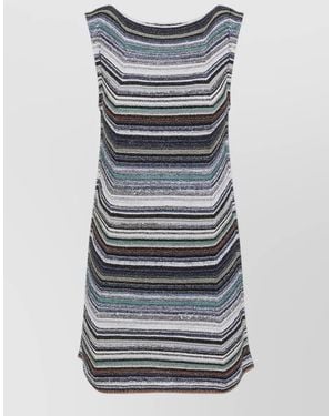 Missoni Striped Mini Dress - Grey