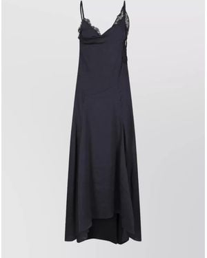 Isabel Marant Silk Knee-Length Nightdress - Blue