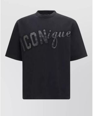 DSquared² Cotton T-Shirt - Black