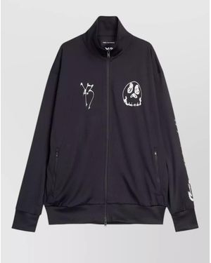 Y-3 Zip Track Jacket Chito Graphic Detailing - Blue