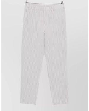 Homme Plissé Issey Miyake Single Breasted Suit - White