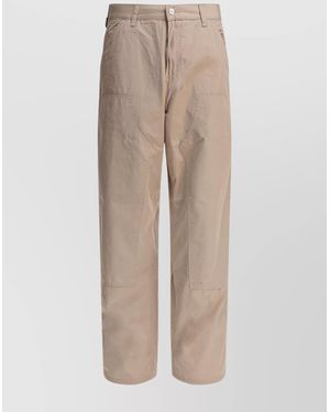 Carhartt Double Knee Work Trousers - Natural