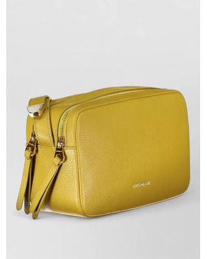 Coccinelle Leather Belt Bag - Yellow