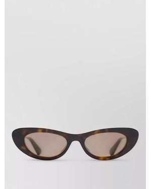 Bottega Veneta Bv1447S Sunglasses Acetate Cat Eye Frame - Grey