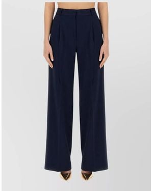 Michael Kors Wide Leg Trousers - Blue