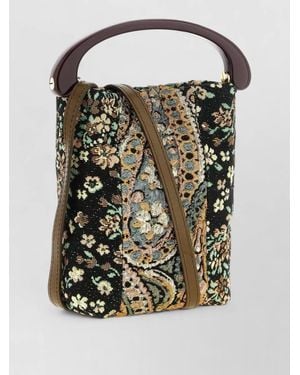 Dries Van Noten Floral Jacquard Tote Bag - Multicolour
