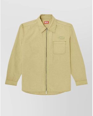 DIESEL Zip Shirt Jacket - Multicolor