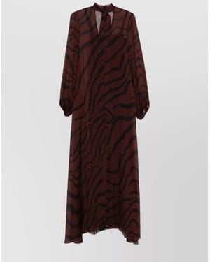 Raquel Diniz Stylish Kaftan Balloon Sleeves - Red