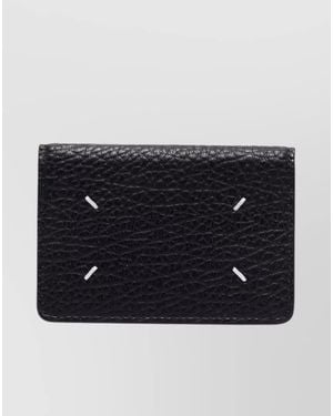 Maison Margiela Leather Card Holder - Blue