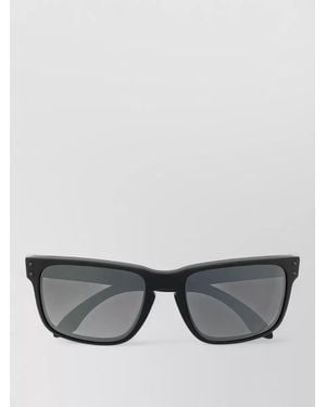 Oakley Sunglasses Square And Rectangular Metal Frame - Gray