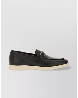 Ferragamo Leather Moccasins - Multicolour