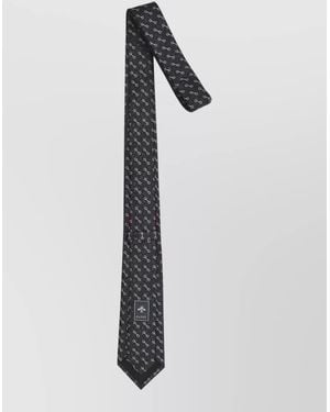 Gucci Silk Jacquard Tie - White