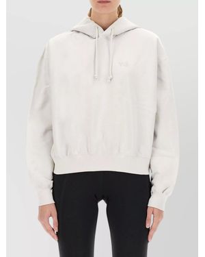 Y-3 Hooded Sweatshirt - White