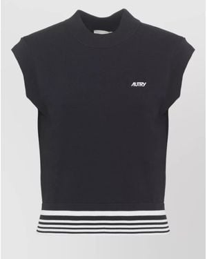 Autry Sleeveless Top - Blue