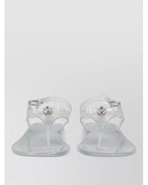 Michael Kors Logo Sandals - Gray