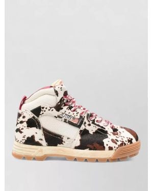 Autry Leather Ankle Boots - Pink