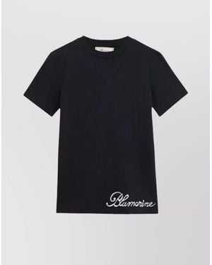 Tシャツ・カットソー Blumarine Blumarine T-shirts and Polos (A522T109A C1039) t_shirt_in_costina_con_logo_in