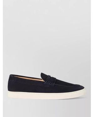 Brunello Cucinelli Suede Loafers - Blue