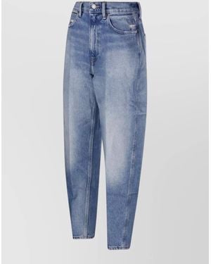 Ralph Lauren Straight Leg Denim Pants Faded Wash - Blue