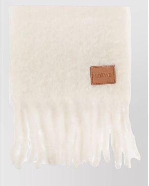Loewe Wool Scarf - Natural