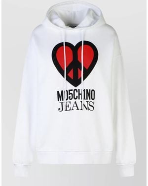 Moschino womens hoodie sale hotsell