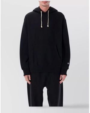Champion Cotton Hoodie - Blue