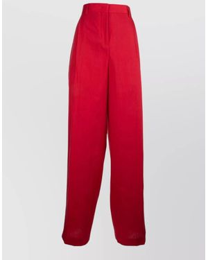 Paul Smith Tailored Trousers Belt Loops Button Detail Pockets