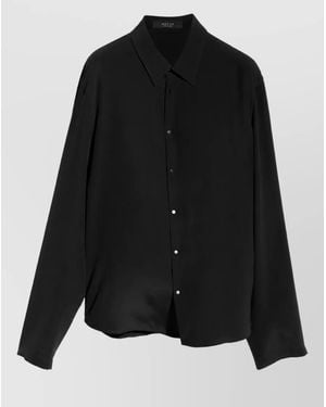 Gucci Silk Slim-Fit Shirt - Black