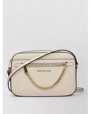 Michael Kors Na Leather Shoulder Bag - Natural