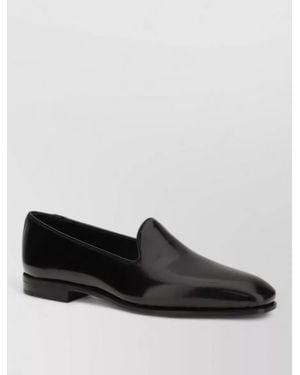 Church's Calf Leather Slip-On Loafers - Black