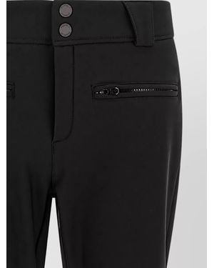 Perfect Moment Mid-Rise Flared Trousers - Black