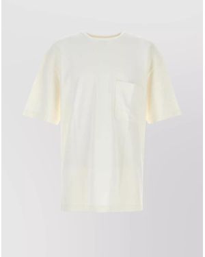 Lemaire Oversized Cotton T-Shirt - White