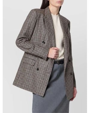 Tagliatore Fitted Jacket - Gray