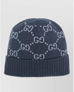 Gucci Cashmere Beanie - Blue