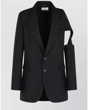 Coperni Cutout Blazer - Black